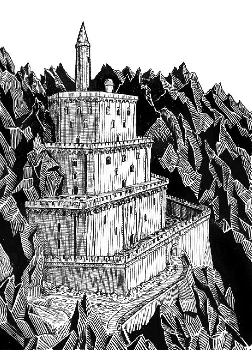 Věž v Cirith Ungolu